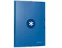 Antartik Carpeta de Gomas Tres Solapas Cartón Forrado A4 Color Azul Marino