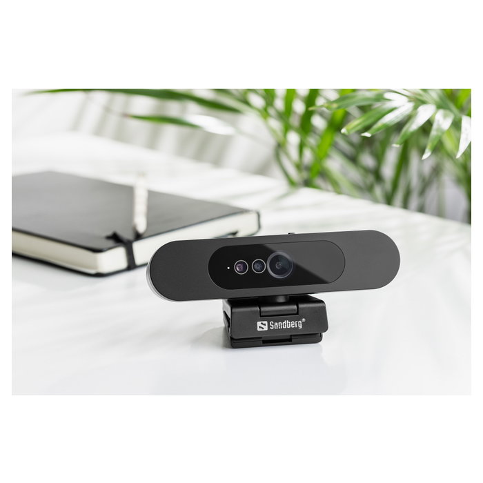 Sandberg Face Scan Webcam Full HD 1080p USB-C