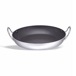 VOLLRATH PUJADAS Paellera America de Acero, Diámetro 40 cm, Alto 6.5 cm