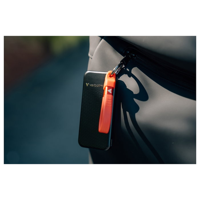 Verbatim Pocket SSD 1 TB Negro/Rojo
