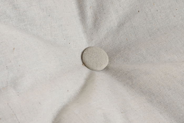 DKD Home Decor Cama Mascota Seagrass Natural 49 x 49 x 47 cm con Cojín