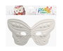 Mariposa Antifaz para Pintar Blanco - Mascarilla de Mariposa para Manualidades, Fiestas DIY, Carnaval y Cumpleaños, Personalizable para Niña y Mujer