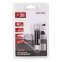 ENTAC Linterna de llavero EFL-5LED-KC-BL Negro