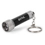 ENTAC Linterna de llavero EFL-5LED-KC-BL Negro