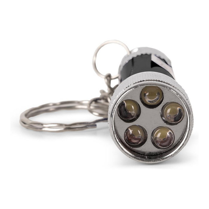 ENTAC Linterna de llavero EFL-5LED-KC-BL Negro ENTAC Linterna de llavero EFL-5LED-KC-BL Negro