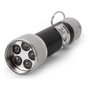 ENTAC Linterna de llavero EFL-5LED-KC-BL Negro