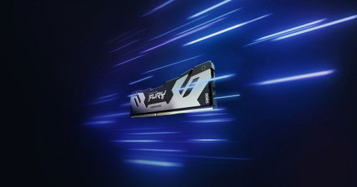 Kingston KF584CU40RSK2-48 Memoria RAM 48GB (2x24GB) DDR5 8400MT/s CL40 CUDIMM Fury Renegade Silver XMP para PC