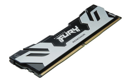 Kingston KF584CU40RSK2-48 Memoria RAM 48GB (2x24GB) DDR5 8400MT/s CL40 CUDIMM Fury Renegade Silver XMP para PC