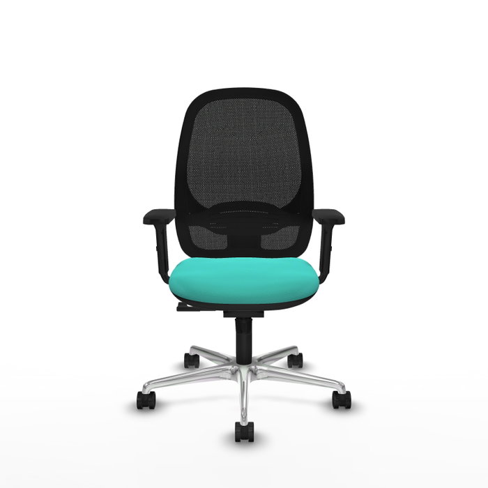 PIQUERAS Y CRESPO Silla de oficina Cilanco Turquesa y Negro PIQUERAS Y CRESPO Silla de oficina Cilanco Turquesa y Negro