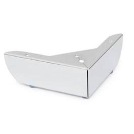 Q&Q Pata Metal Escuadra Brava H50 Cromo