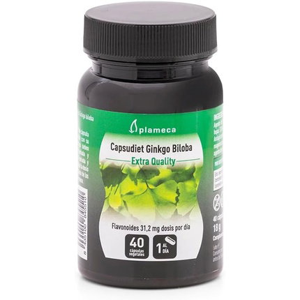 PLAMECA Ginkgo Biloba Capsudiet 40 cápsulas vegetales PLAMECA Ginkgo Biloba Capsudiet 40 cápsulas vegetales