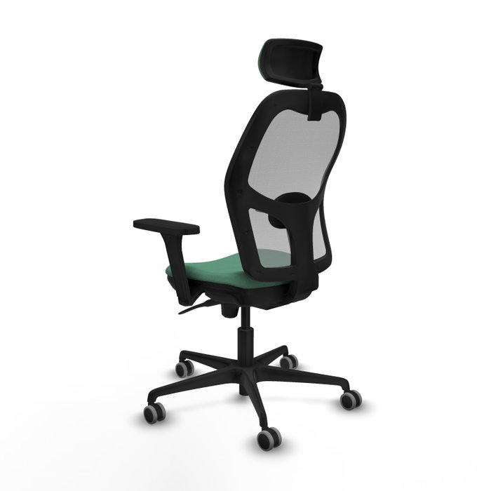 PIQUERAS Y CRESPO Silla de oficina Jorquera Verde esmeralda y Gris