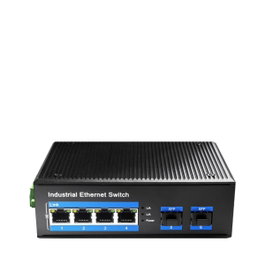Cudy IG1004S2P Switch Industrial No Administrado Gigabit Ethernet con PoE Negro