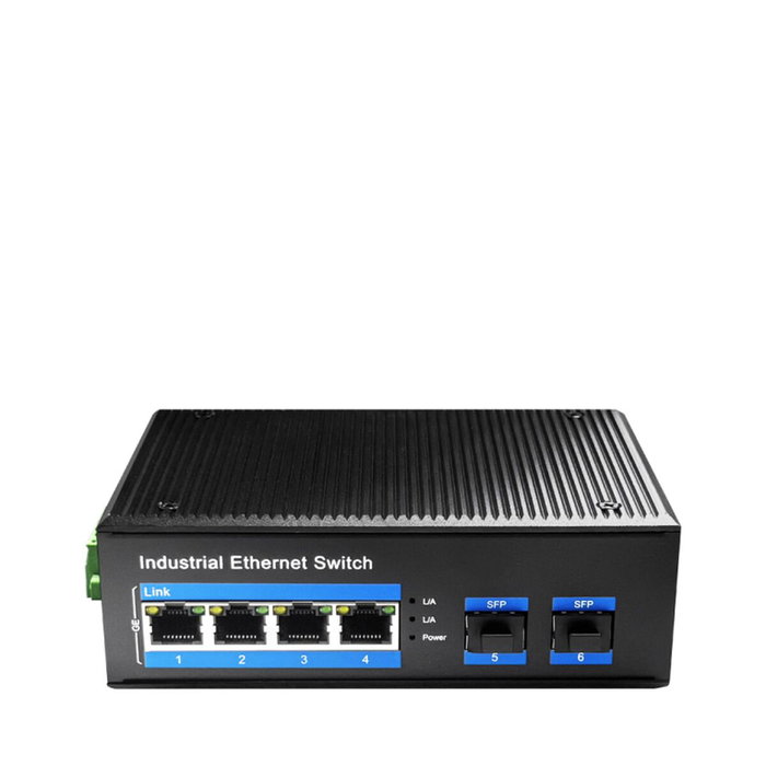 Cudy IG1004S2P Switch Industrial No Administrado Gigabit Ethernet con PoE Negro Cudy IG1004S2P Switch Industrial No Administrado Gigabit Ethernet con PoE Negro
