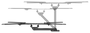 Aisens Soporte de Pared WT65TSE-415 para TV de 23-65 pulgadas, Giratorio e Inclinable, Negro