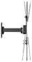 Aisens Soporte de Pared WT65TSE-415 para TV de 23-65 pulgadas, Giratorio e Inclinable, Negro