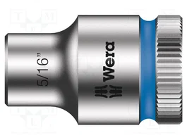 WERA Vaso de 6 ángulos HEX 5/16 de 3/8 con 29 mm