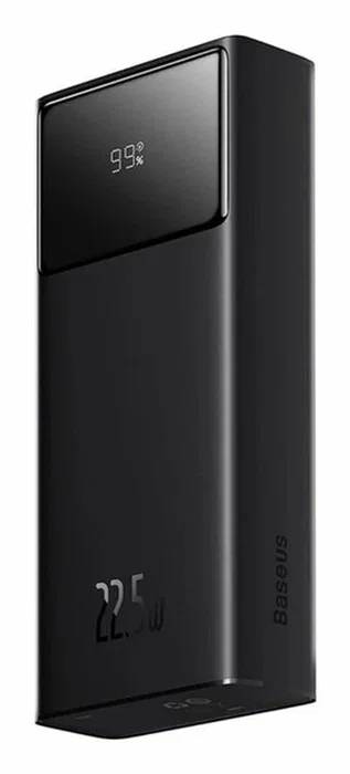 Baseus Star-lord Power Bank 10000mAh 22.5W Negro con cable USB a Tipo-C