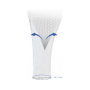 DeLOCK Funda trenzada con cierre de gancho y lazo 5 m x 19 mm blanco