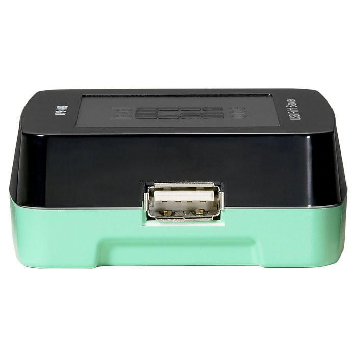 Level One Printserver FSO NFS-0501 1xUSB 2.0 para LAN Ethernet, Negro y Verde, Soporte Windows/Mac/Linux Level One Printserver FSO NFS-0501 1xUSB 2.0 para LAN Ethernet, Negro y Verde, Soporte Windows/Mac/Linux