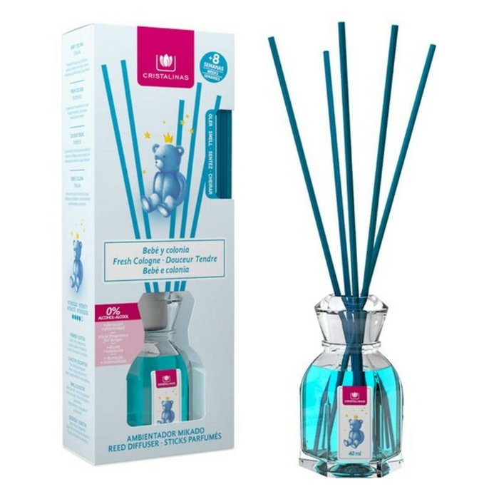 Cristalinas MIKADO ambientador 0% bebé y colonia 35 ml Cristalinas MIKADO ambientador 0% bebé y colonia 35 ml