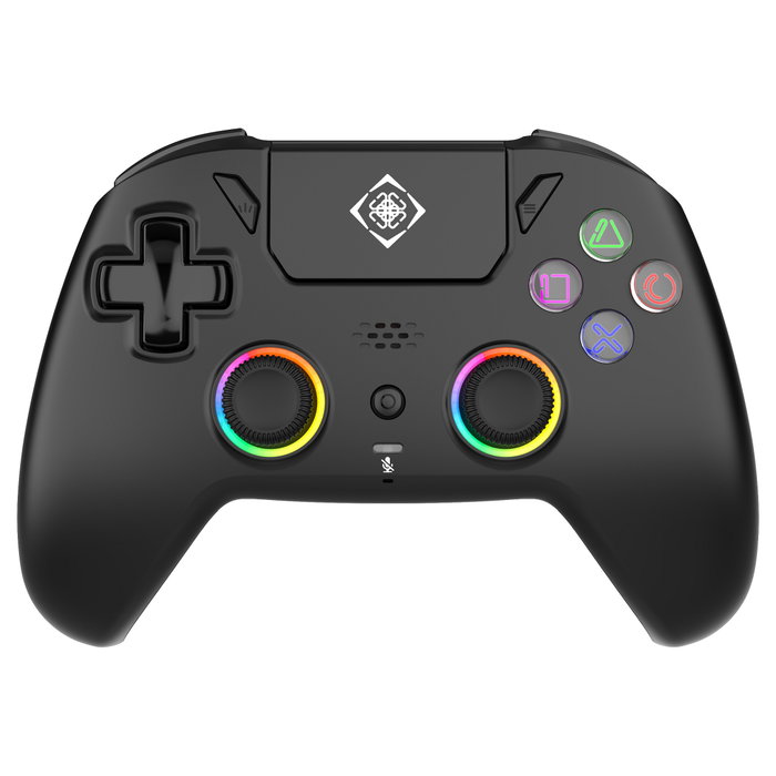 Deltaco Gaming Mando inalámbrico PS5 RGB Hall-Effect schwarz