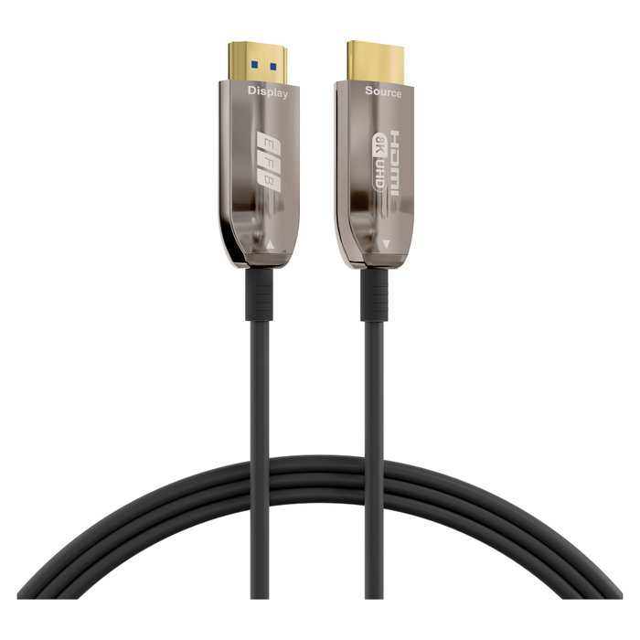 EFB Elektronik Cable HDMI AOC Glasfaserkabel 8K60Hz 48 Gbit/s 20m EFB Elektronik Cable HDMI AOC Glasfaserkabel 8K60Hz 48 Gbit/s 20m