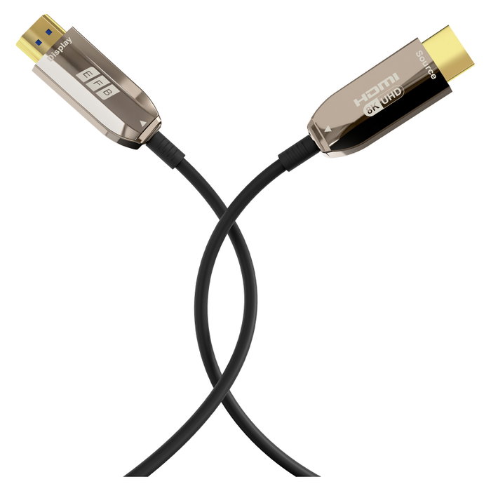 EFB Elektronik Cable HDMI AOC Glasfaserkabel 8K60Hz 48 Gbit/s 20m EFB Elektronik Cable HDMI AOC Glasfaserkabel 8K60Hz 48 Gbit/s 20m
