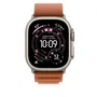 Apple Correa Alpine Loop para Apple Watch 49mm - Marrón Tierra Cocida - Tamaño Medio - Acabado Titanio Natural - MFTC4ZM/A
