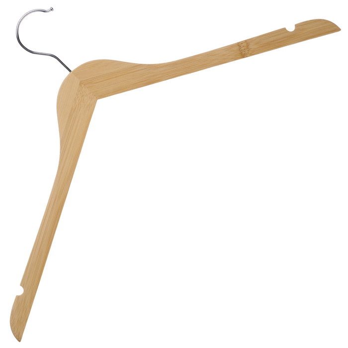 Day Juego de 3 Perchas Bambú con Gancho de Metal 43,7x0,7xh.22,5 cm