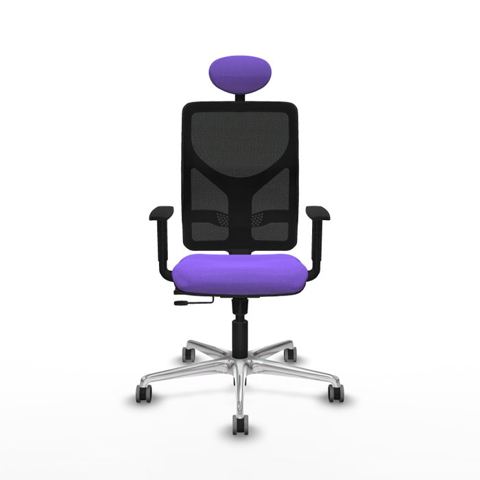 PIQUERAS Y CRESPO Silla de oficina Motilla con mecanismo Sincro/Traslack Lila/Negro PIQUERAS Y CRESPO Silla de oficina Motilla con mecanismo Sincro/Traslack Lila/Negro