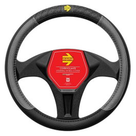 Momo Funda de Volante V.I.P. Black-Grey 38-39cm