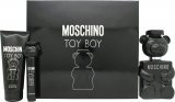 Moschino Toy Boy Gift Set 50ml EDP + 50ml Aftershave Balm + 50ml Bath & Shower Gel