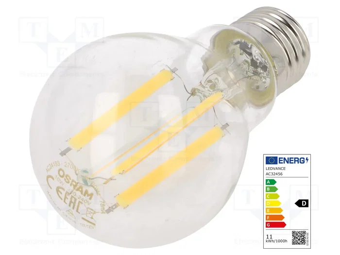 ams OSRAM Lámpara LED E27 Blanco Caliente 1521lm ams OSRAM Lámpara LED E27 Blanco Caliente 1521lm