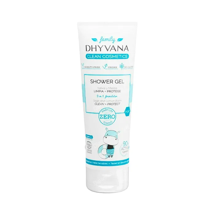 Ecocert Gel de Ducha Familiar Orgánico Eco 200 ml, Aroma Salvia y Melisa, Sin Sulfatos, pH Respetuoso Ecocert Gel de Ducha Familiar Orgánico Eco 200 ml, Aroma Salvia y Melisa, Sin Sulfatos, pH Respetuoso