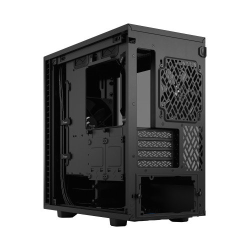 Fractal Design Define 7 Mini Negro PC - Micro ATX/Mini-ITX, Ventiladores Incluidos, Gestión de Cables, FD-C-DEF7M-02