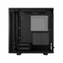 Fractal Design Define 7 Mini Negro PC - Micro ATX/Mini-ITX, Ventiladores Incluidos, Gestión de Cables, FD-C-DEF7M-02