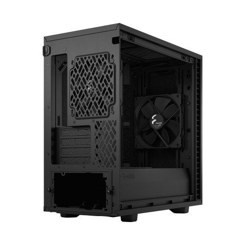 Fractal Design Define 7 Mini Negro PC - Micro ATX/Mini-ITX, Ventiladores Incluidos, Gestión de Cables, FD-C-DEF7M-02