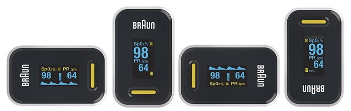 Braun Oxímetro de pulso YK-81CEU Braun Oxímetro de pulso YK-81CEU