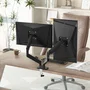 Gembird MA-DA2-06 Brazo Doble para Monitor de Escritorio 17-32 pulgadas
