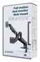 Gembird MA-DA2-06 Brazo Doble para Monitor de Escritorio 17-32 pulgadas