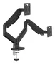 Gembird MA-DA2-06 Brazo Doble para Monitor de Escritorio 17-32 pulgadas