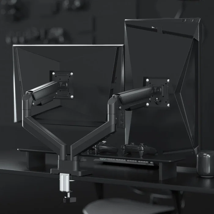 Gembird MA-DA2-06 Brazo Doble para Monitor de Escritorio 17-32 pulgadas