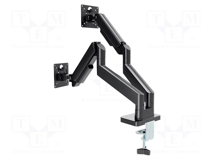 Gembird MA-DA2-06 Soporte de escritorio para dos monitores Negro Gembird MA-DA2-06 Soporte de escritorio para dos monitores Negro