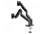 Gembird MA-DA2-06 Brazo Doble para Monitor de Escritorio 17-32 pulgadas