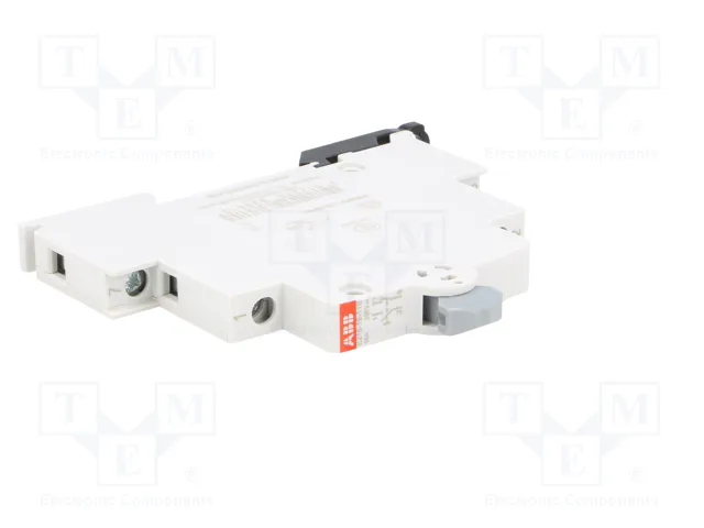 ABB Interruptor de botón para raíl DIN 9mm 16A 250VAC