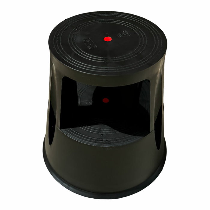 Plabell Taburete estable móvil negro Plabell Taburete estable móvil negro