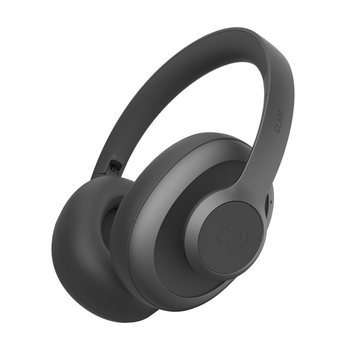 Fresh'N Rebel Auriculares Inalámbricos Diadema Clam Blaze con Cancelación Activa de Ruido, Autonomía 80h, Bluetooth Multipunto, Color Storm Grey