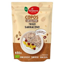 El Granero Copos de Trigo Sarraceno Integral Bio Sin Gluten
