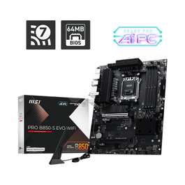 MSI PRO B850-S EVO WIFI ATX DDR5 AM5